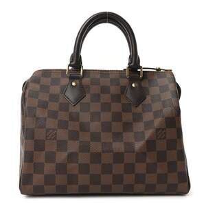 Louis Vuitton Damier Ebene Speedy 25 #231393L15B
